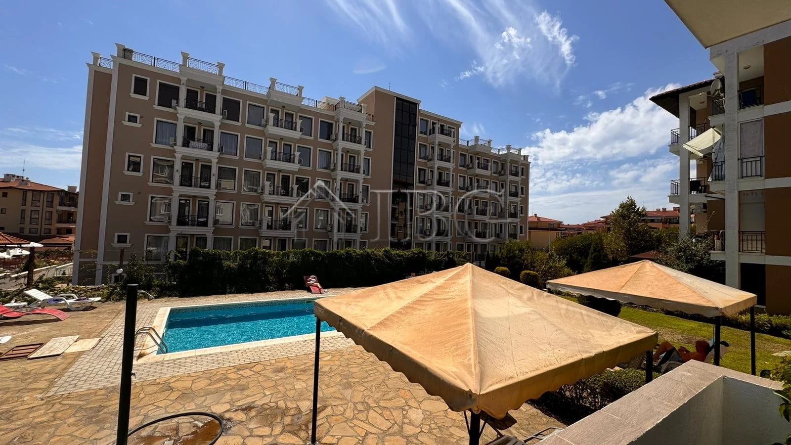 Pool View 1-bedroom apartment in Domus, Sveti Vlas