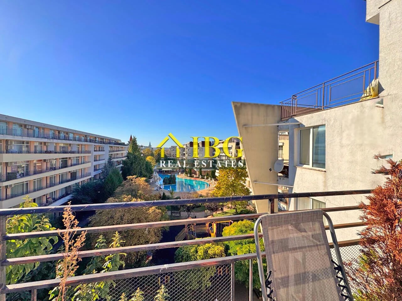 Spacious 2-Bedroom Penthouse with Huge Pool-View Terraces | Grand Kamelia, Sunny Beach
