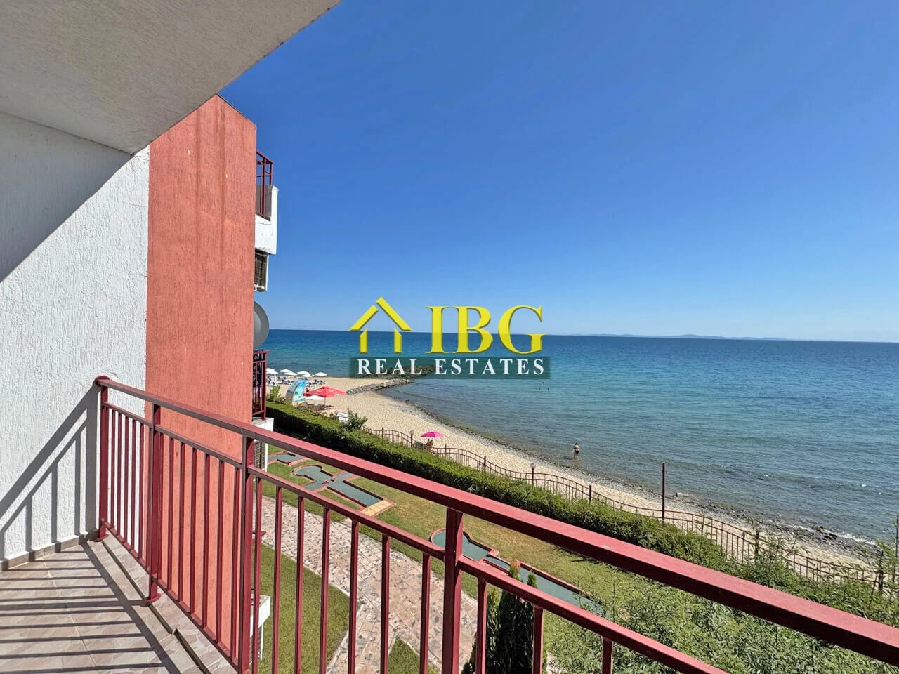 Furnished 1-Bedroom Apartment with Sea View | Privilege Fort Beach, Elenite