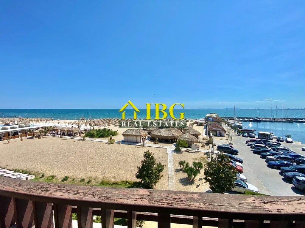 Frontal Sea & Marina View! Excellent 2-Bedroom Apartment in Arena 1, Sveti Vlas | First Line