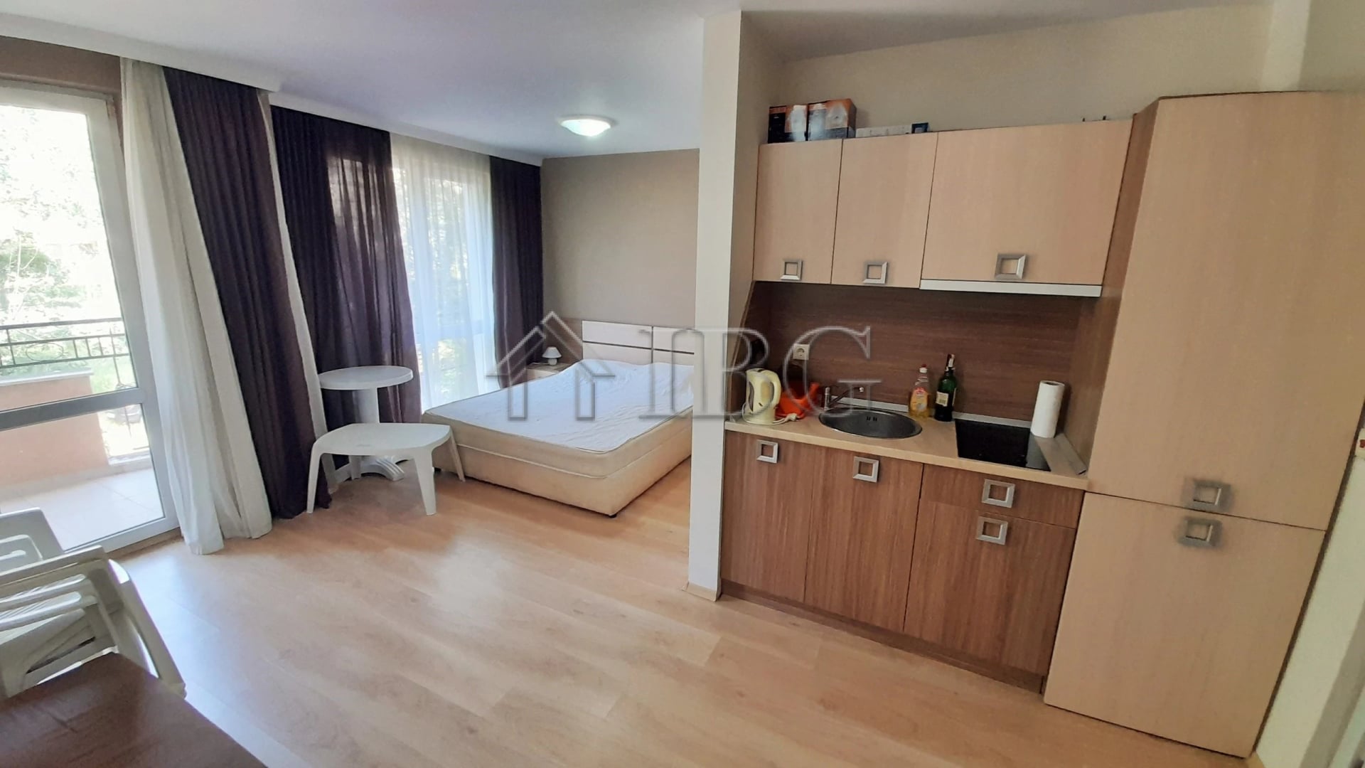 Bargain! 41 sq. m. Studio with Balcony for sale in Aphrodite Palace, Sunny Beach