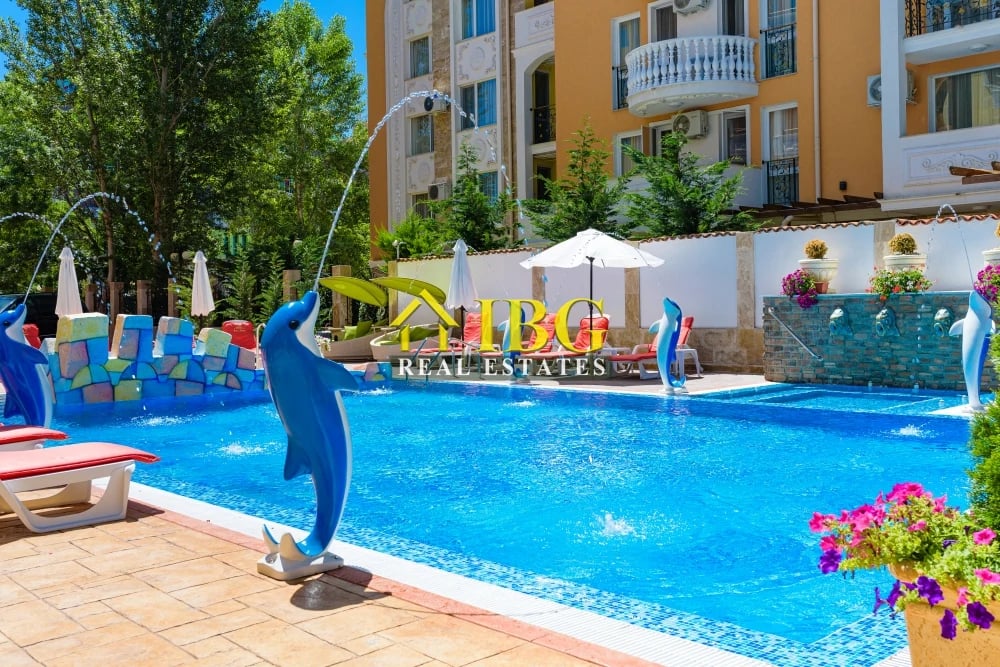 1-Bedroom Apartment with Pool View | Sweet Homes 7, Sunny Beach