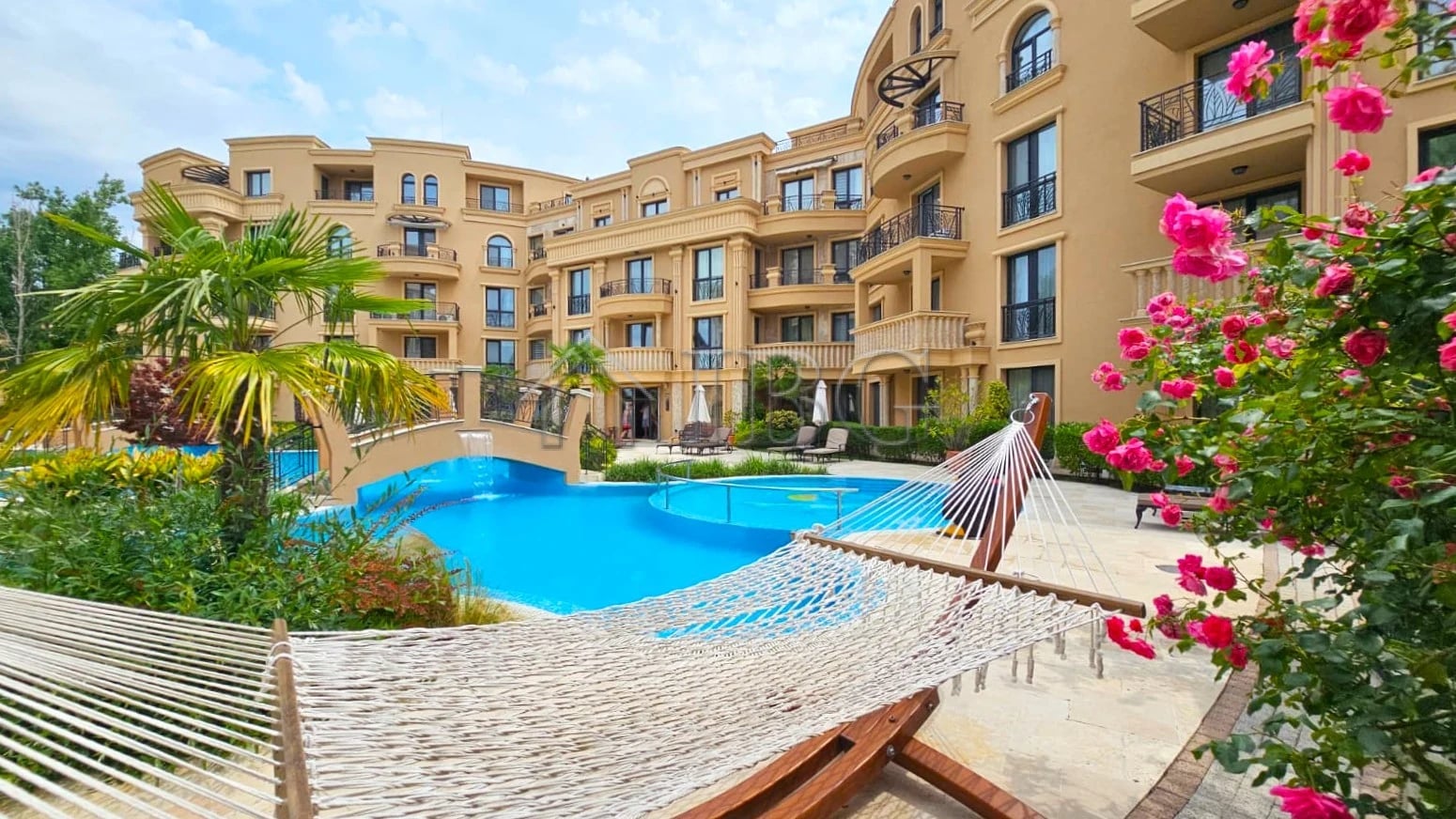 Luxury Penthouse with Huge Private Terrace & Sauna | Aphrodite Park, Sunny Beach