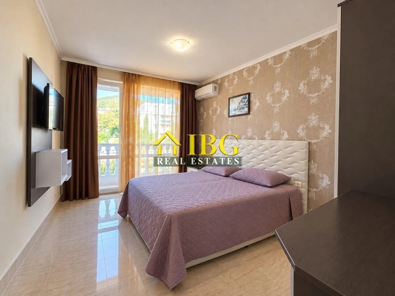 Furnished Studio with City View | Villa Sardinia, Sveti Vlas