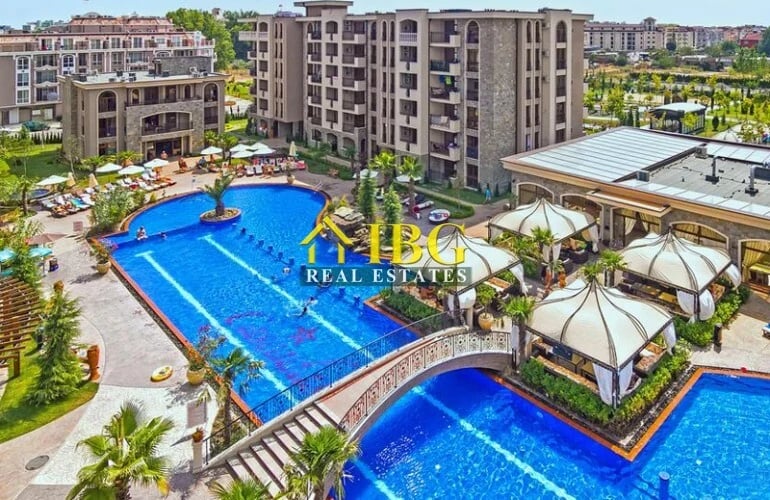 Studio with Balcony for sale | Cascadas Family Resort, Sunny Beach