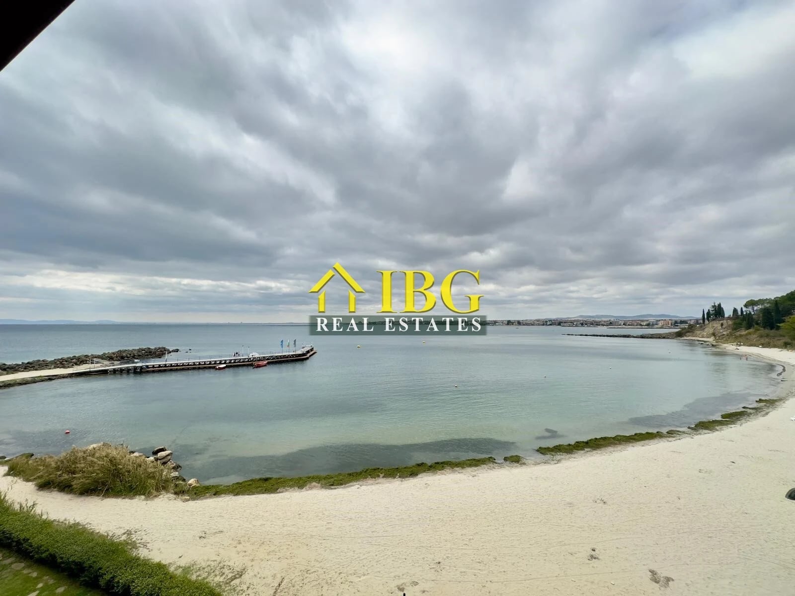 Luxury 3-Room Apartment with Front Sea View | First Line | Akrotiria Beach, Nessebar