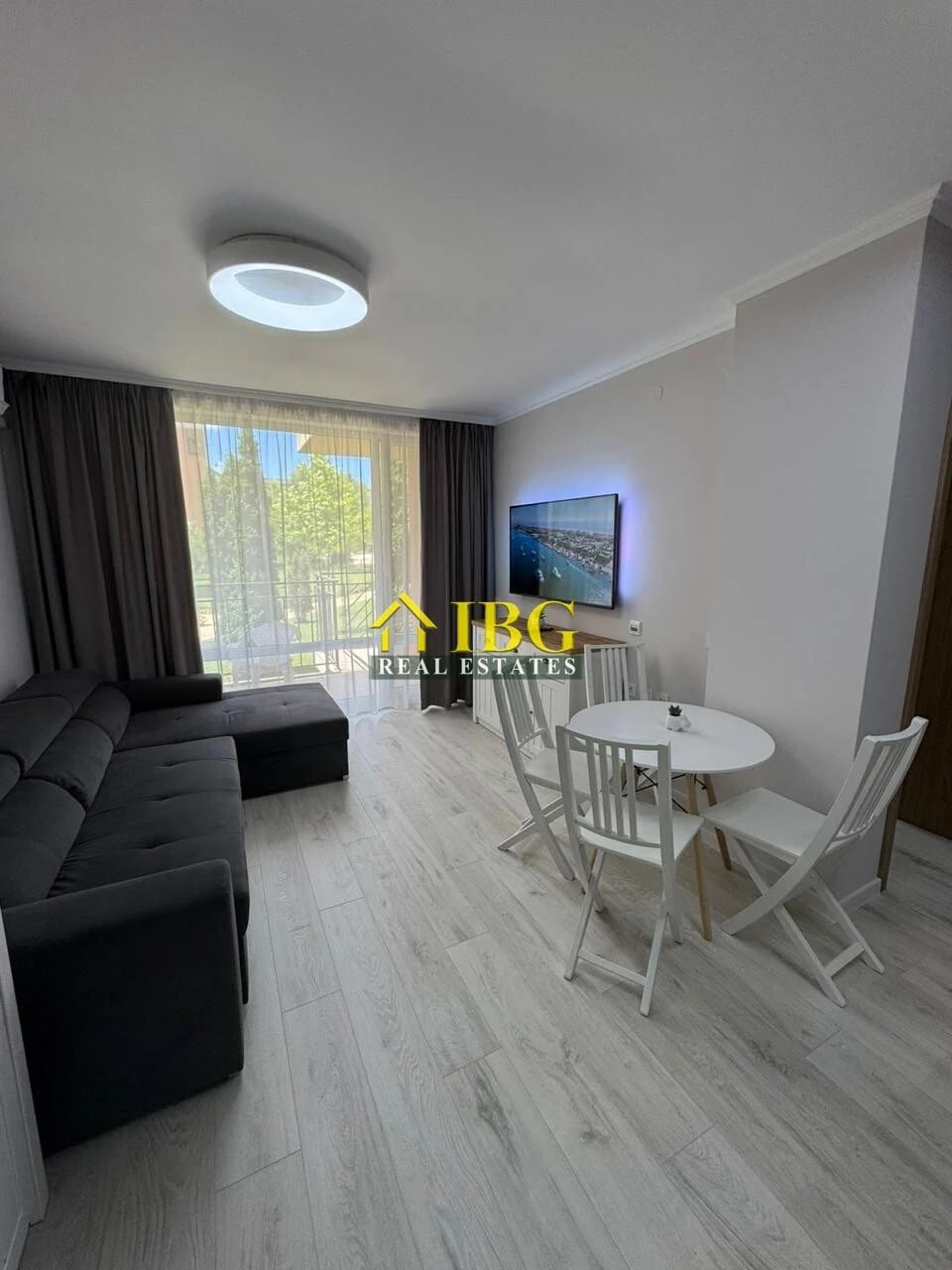 Furnished Apartment with Underfloor Heating in Orchid Fort Garden, Sunny Beach