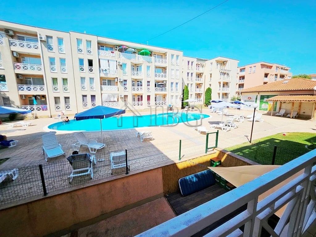 Bright Studio with Balcony & Pool View | Sunny Day 6, Sunny Beach