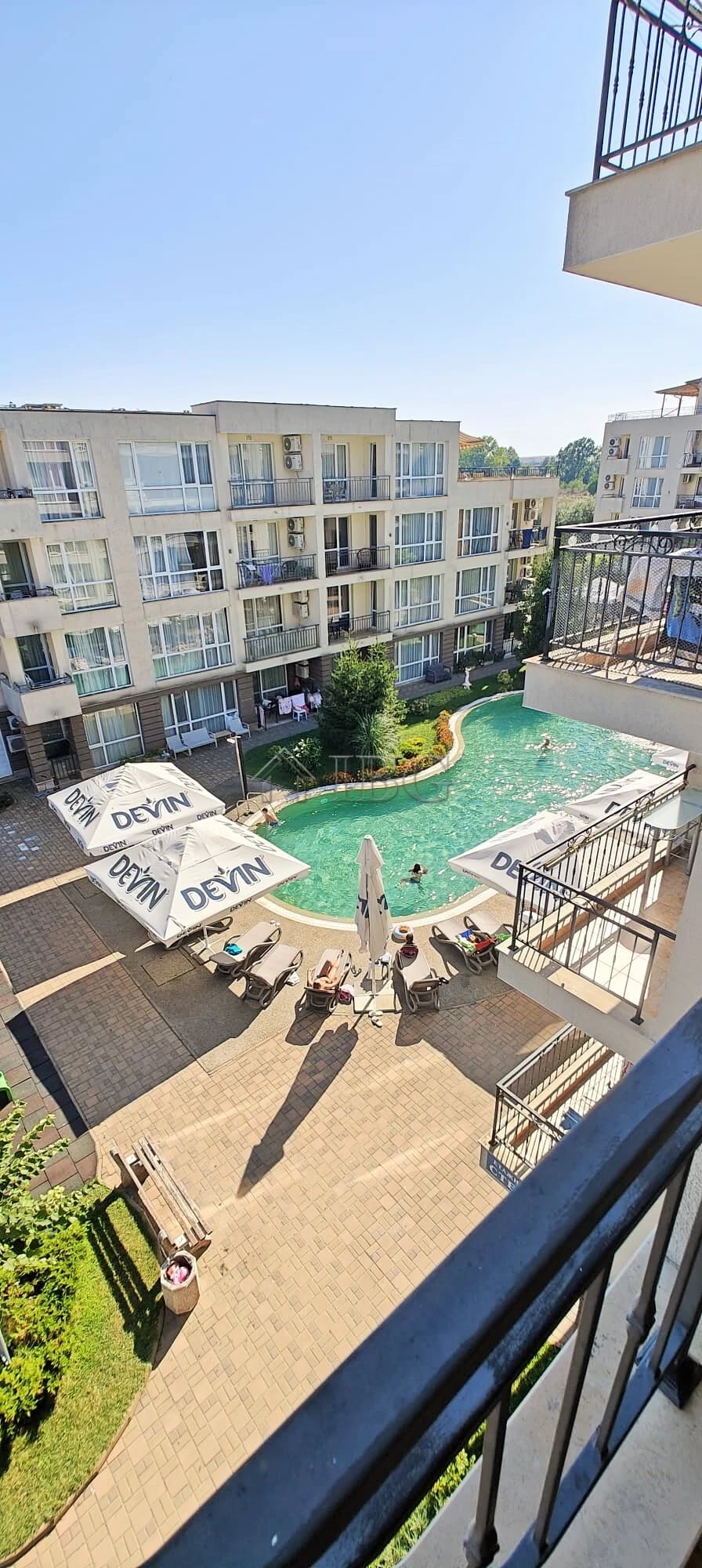 Big studio Apartment with balcony and Pool View | Casa del Sol, Sunny Beach