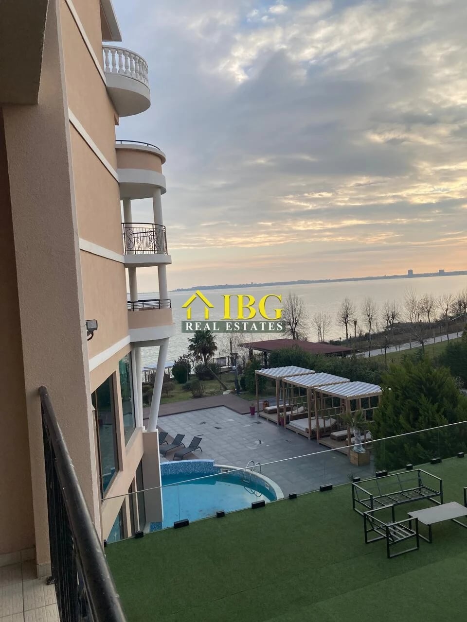 Spacious 1-Bedroom Apartment with Sea View | Grand Hotel Sveti Vlas – First Line to the Beach