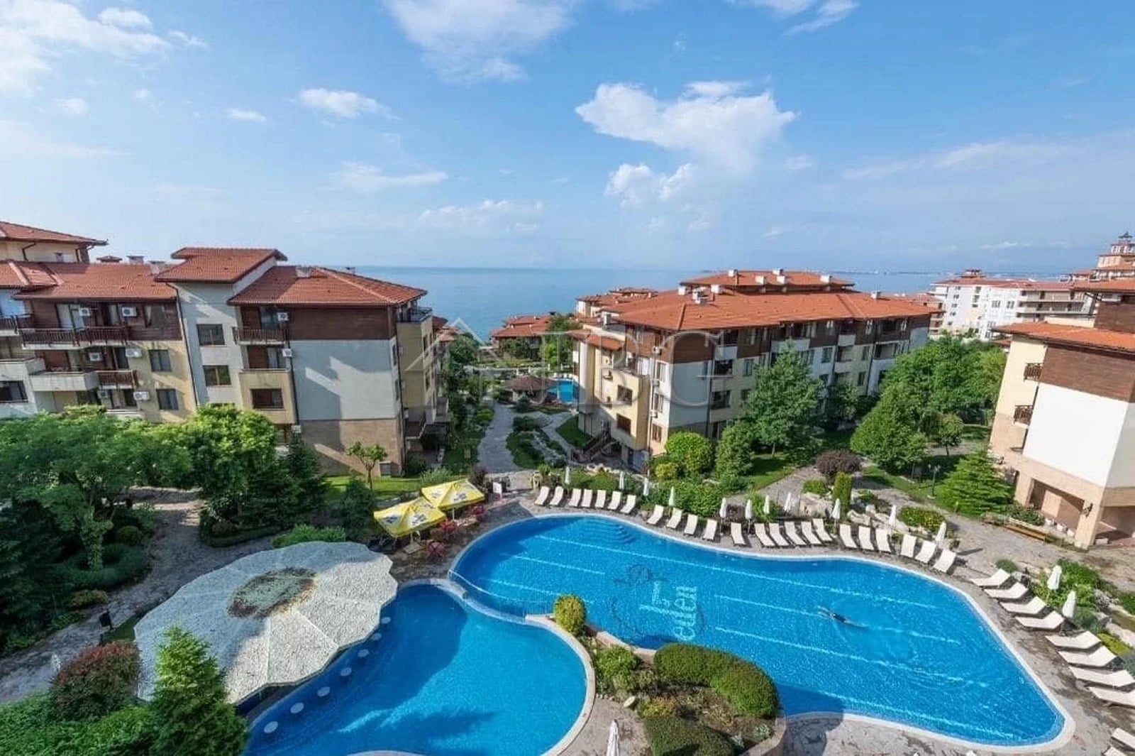 Studio with Sea View | Garden of Eden, Sveti Vlas