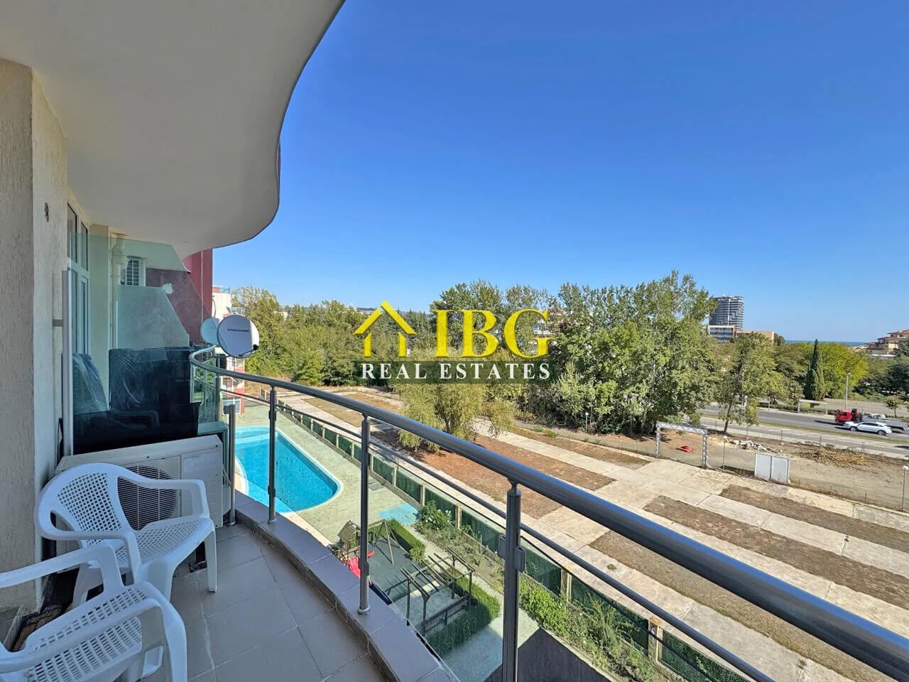 1-Bedroom Apartment with Sea View & 2 Toilets | Global Vill, Sunny Beach