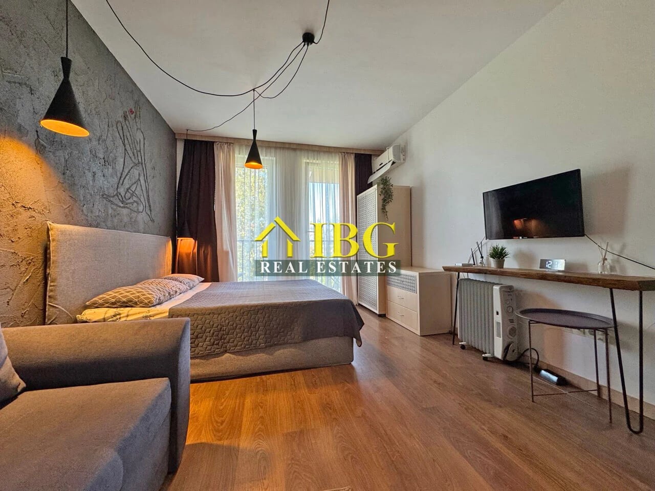 Furnished Studio | Sunny View Central, Sunny Beach