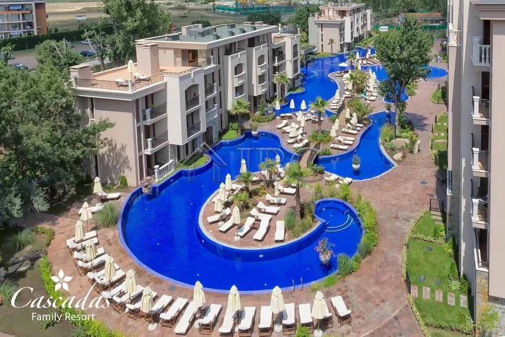 Stylish Studio Apartment | Cascadas Family Resort, Sunny Beach