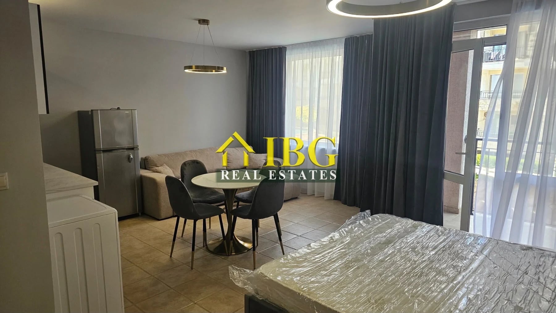 Extra-Large Renovated Studio with New Furniture | VIP Style, Sunny Beach