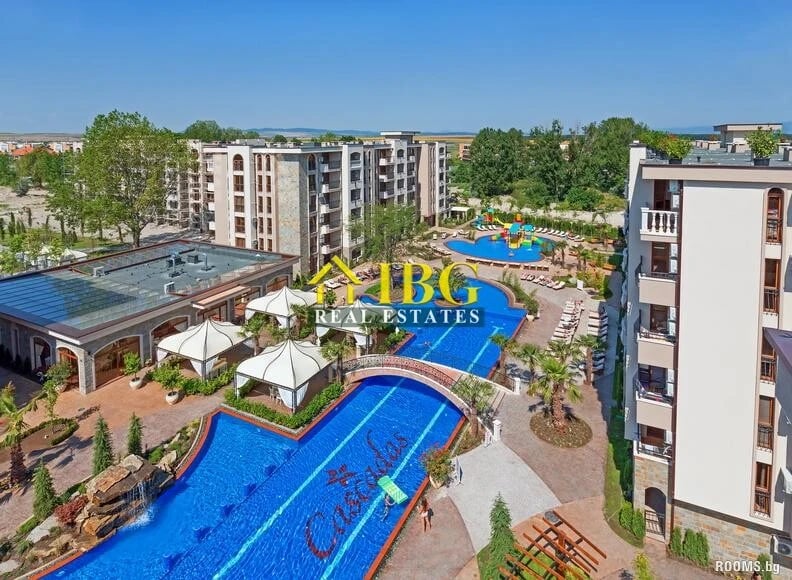 Furnished 1-Bedroom Apartment in Cascadas 4, Sunny Beach