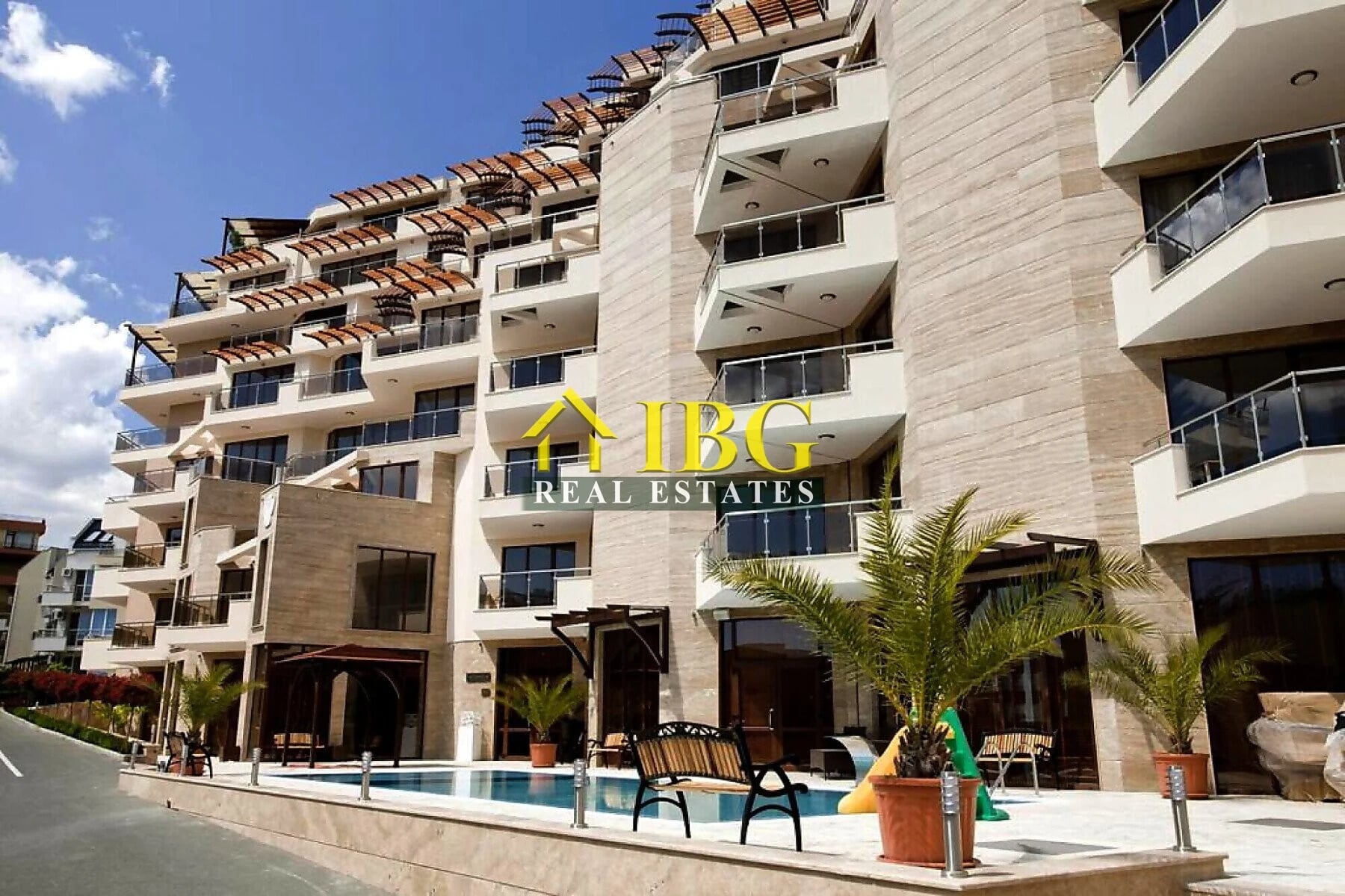 One Bedroom Apartment with Sea View| Millennium 1 | Sveti Vlas | 200 m to the Beach