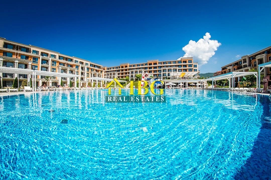 Apartment (1+1) for Sale | Premier Fort Beach, Sveti Vlas – First Line