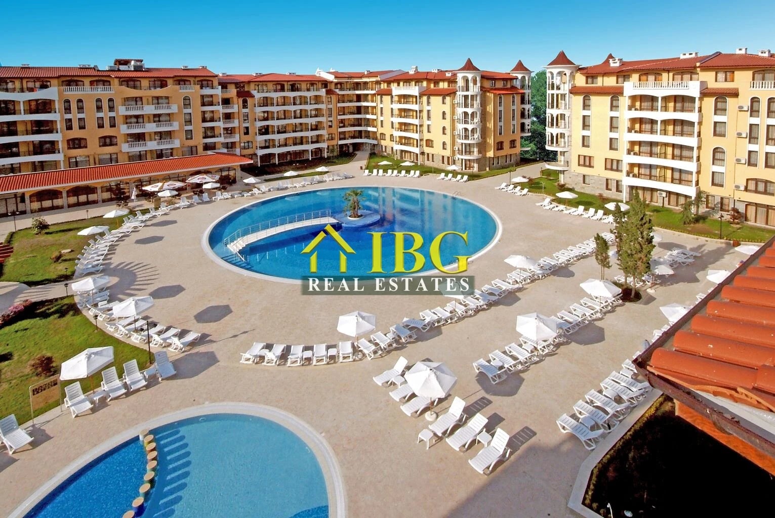 Great Price! Spacious Apartment | 2 bedrooms, 2 bathrooms | Royal Sun, Sunny Beach