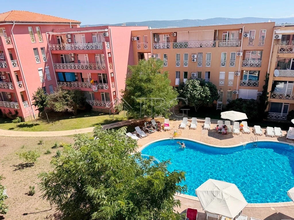 Furnished Studio with Pool View in Sunny Day 6, Sunny Beach