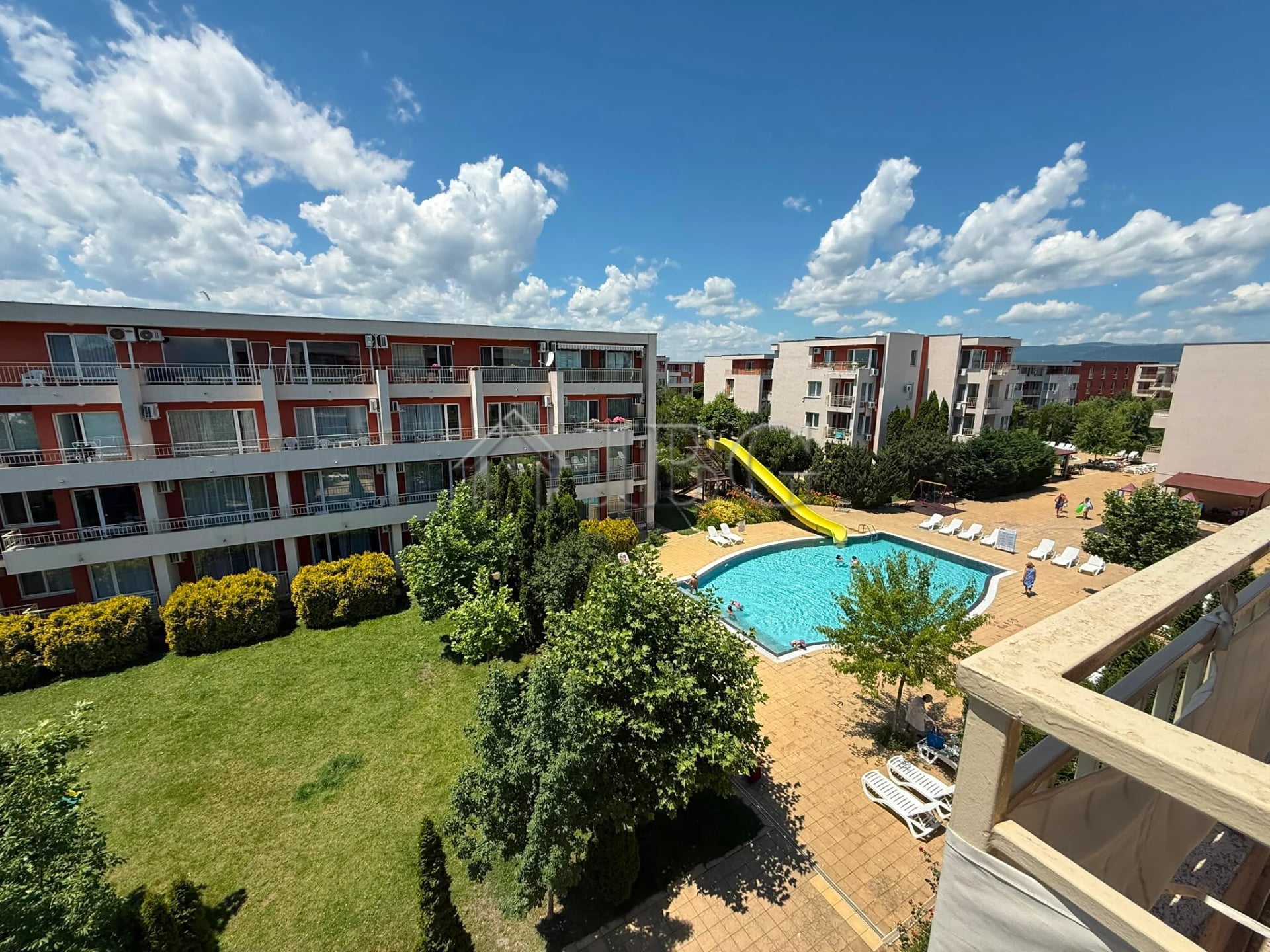 Furnished 2-room Apartment | Pool View | Nessebar Fort Club, Sunny Beach