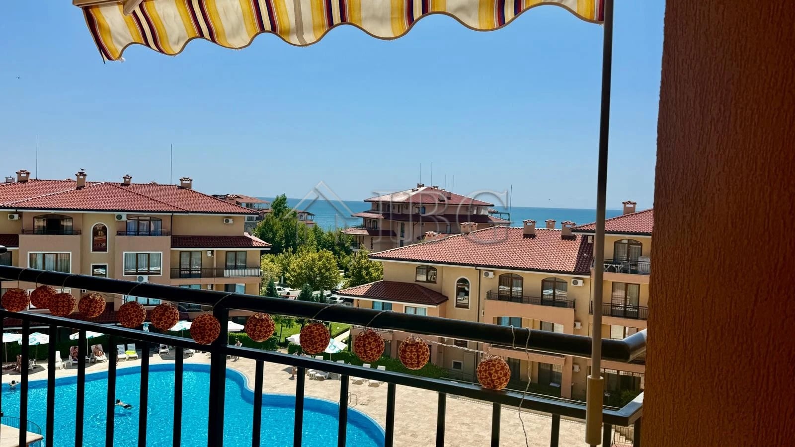 One-Bedroom Apartment with Pool and Sea View in Sky Dreams, Sveti Vlas