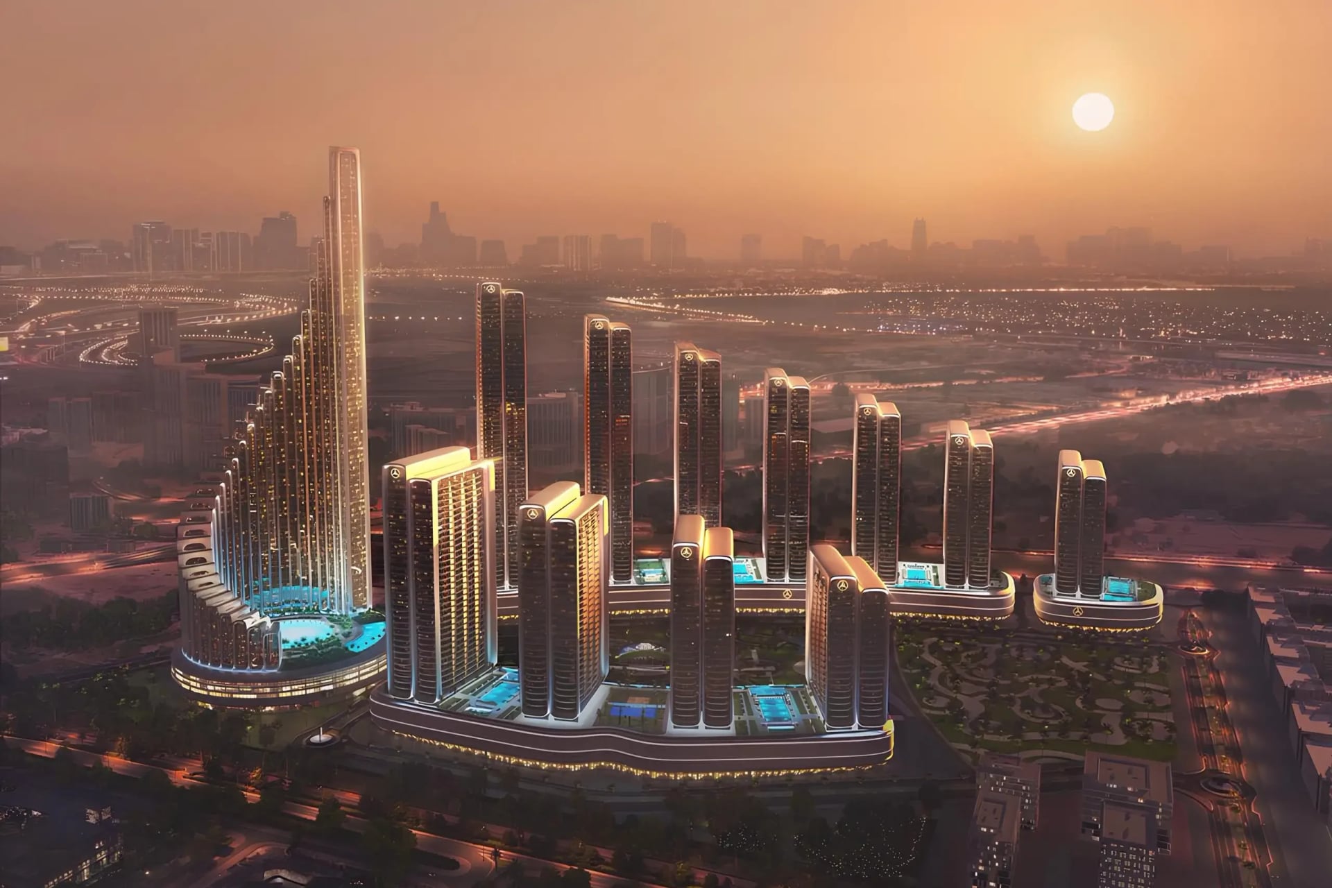 BINGHATTI, Mercedes-Benz Places - Projekt Maybach